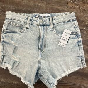 High waisted jean shorts | Size 5/27 | never worn!